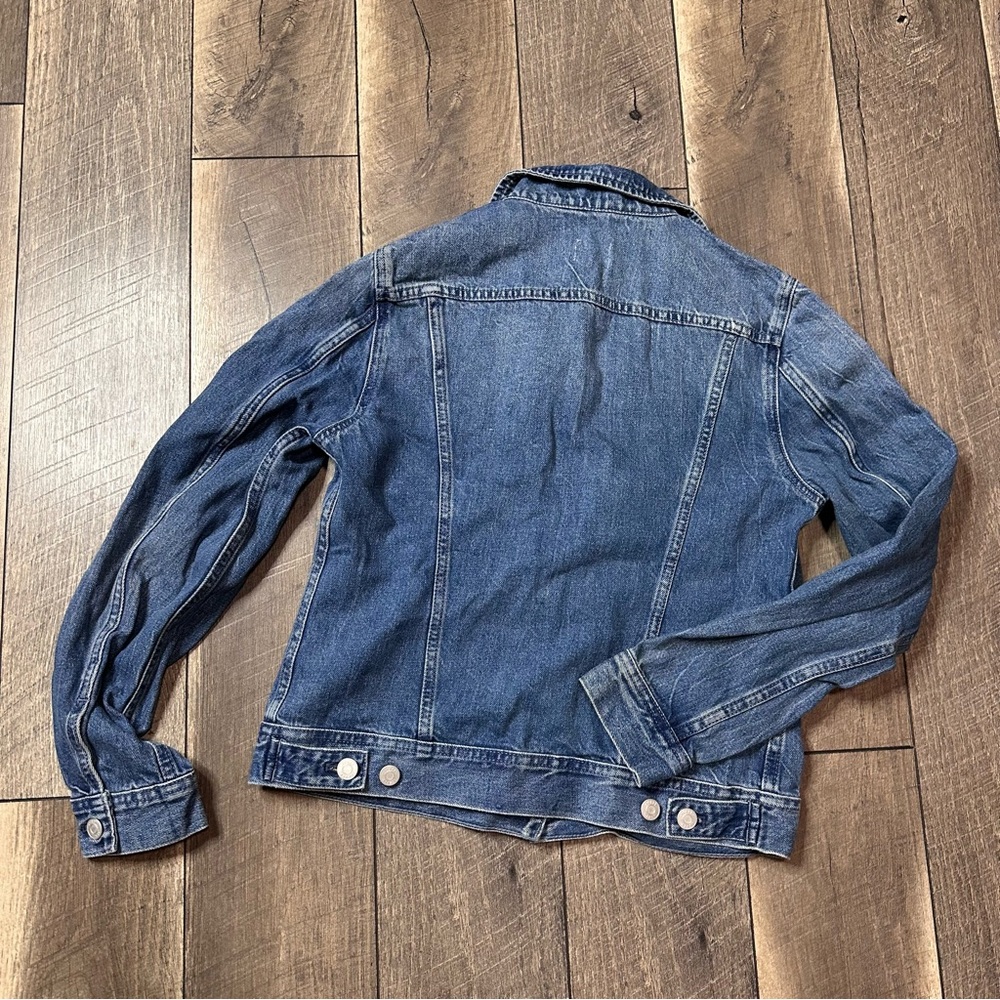 J. Crew Denim Button Down Jacket - Picture 6 of 7